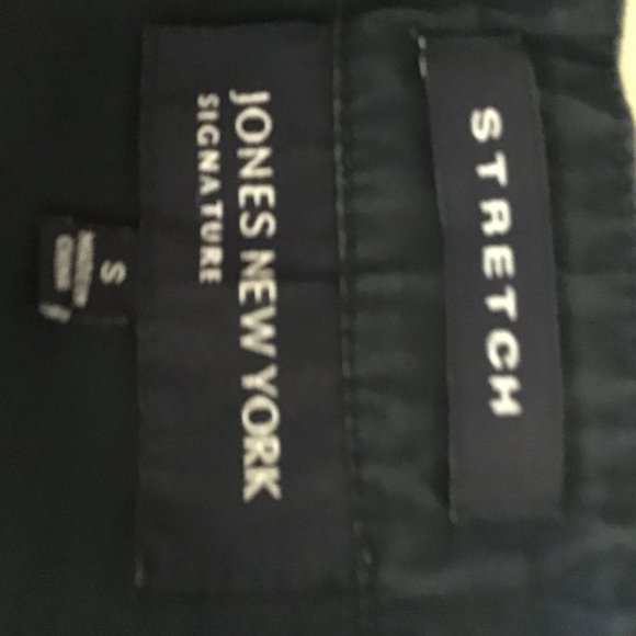 Stretch Blue Button Down Top Shirt Small - Picture 7 of 7